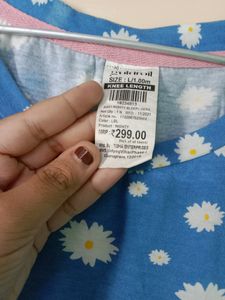 Daisy Print Sleep Dress