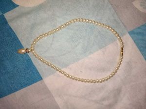 Pearl Necklace &amp; Earring Set