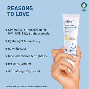 Plum2% Niacinamide Sunscreen SPF 50 PA+++