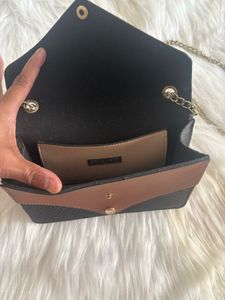 Stylish Color Block Crossbody Bag