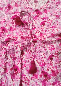 Floral Print Flairy Dress 50-52inch