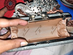 Silver Clutch