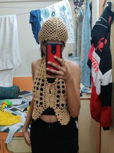 Crochet Knit Top