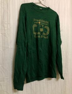 Green Long Sleeve T Shirt