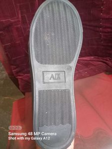 Stylish Black Armani Exchange Shoes