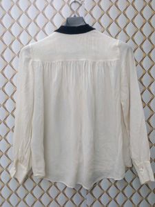 New With Tag Korean Ruffle Pullover