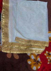 Golden Boarder Net Duptta ❤️🌹🌹