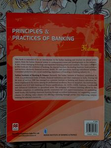 Principles and Practices of banking,  3rd edition