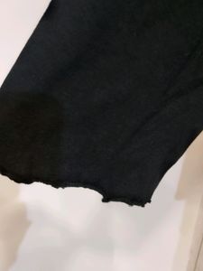 Beautiful Black Over Size Long Sleeve Top