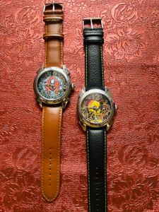 Ed Hardy Vintage Skull Watches Combo