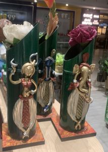 Handicraft Pipe Vase Table Top