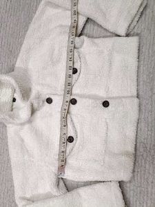Cozy White Sherpa Jacket