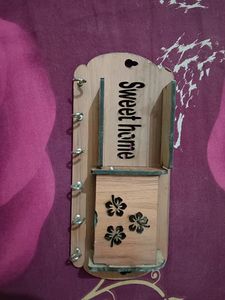 Key Holder With Mobile Charging Holde