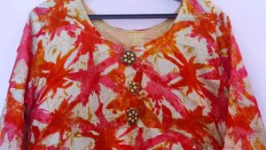 Stylish Floral Kurta 36,38