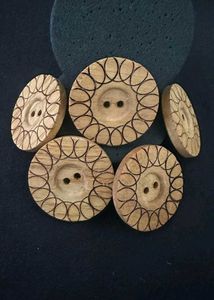 Wooden Decorative Buttons