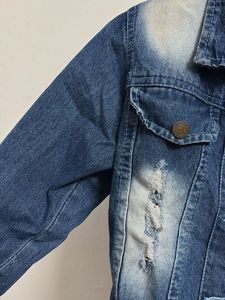 Distressed Denim Jacket