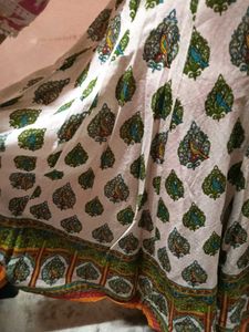 FullFlare AnarkaliKurti with a BeautifulBoho Prin