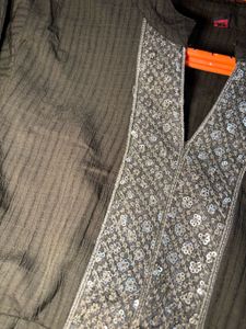 Elegant Olive Green Kurti