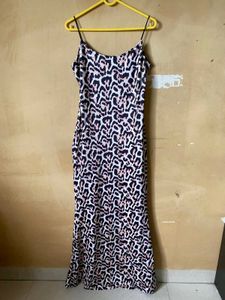 Leopard Print Bodycon Maxi Dress