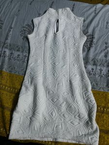 turtle neck korean dress