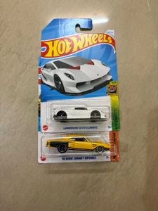 Hot Wheels Lamborghini & '69 Dodge