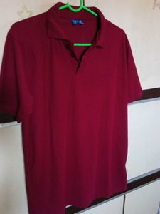 Burgundy Polo Shirt