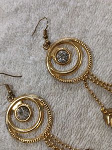 Light Weight Golden Earings