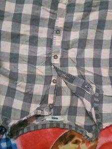 Vintage Gingham Kurta