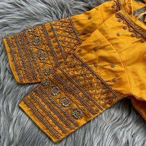 Fancy Partywear hand Aariwork Blouse*
