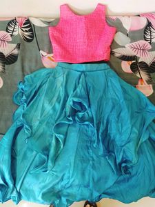 Baby Lehenga Blouse Set