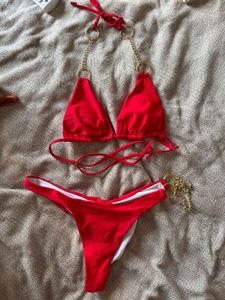 Urbanic Red Thong Bikini