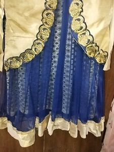 Blue &amp; Cream Dress