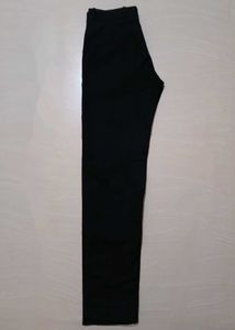Men Regular Fit Cotton Blend Pant (Black, 30)