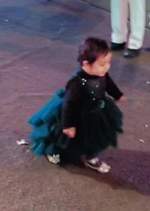 Emerald Green Sequin Tulle Dress