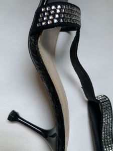 Rhinestone heel