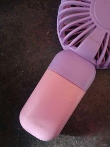 Cute Pink Portable Mini Fan
