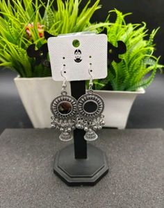 Silver plated earrings