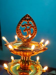 14 Led Electric Diya For Pooja (2. Levels) #NEW