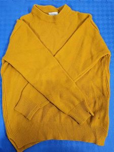 Mustard Knit Pullover