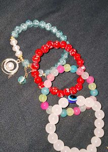 Beaded Shiny Bracelets🎀