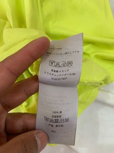 Dior Neon Long Sleeve Tee