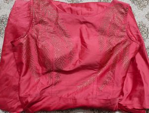Party Wear Silk Gown