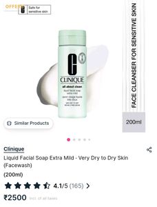 CliniqueLiquid Facial Soap Extra Mild