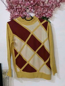 Yellow Korean Sweater