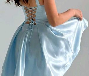 NEW🩵Sky Blue Fit &amp; Flare Dress