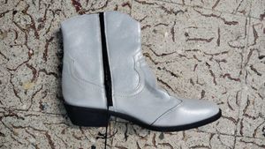 White Ankle Boots