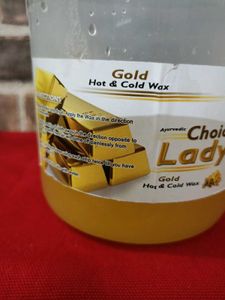 Choice Lady Gold Wax Half Used