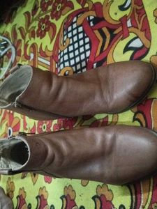 Leather Women Boots