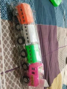 Vintage Toy Bus Set New 🆕 With Tag