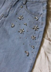 Urbanic Embellished Denim Jeans